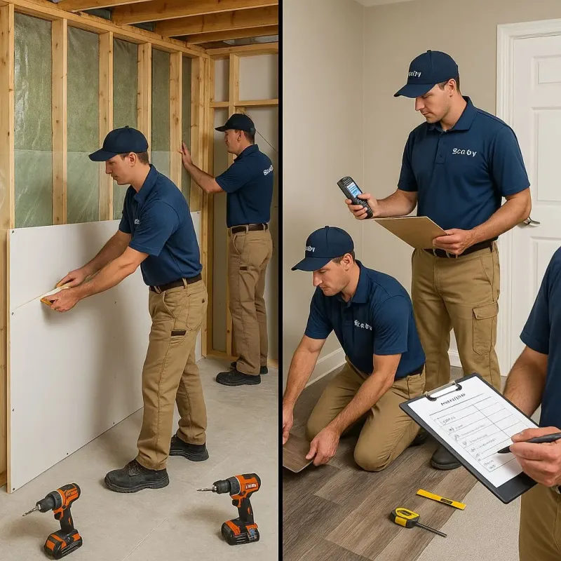 Repairs and Reconstruction process in Crosby, TX
